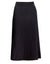 29" Lined Stitched Mini Pleat Skirt Black