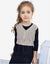 Lacey Knit Button Vest for Kids Taupe - Must Be Purchased With Robe