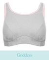 GoddessFGD6910 Sport Wireless Sports Bra
