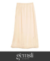 Gemsli HK300 Nylon Half Slip with Lace Beige