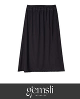 Gemsli HK300 Nylon Half Slip with Lace Black