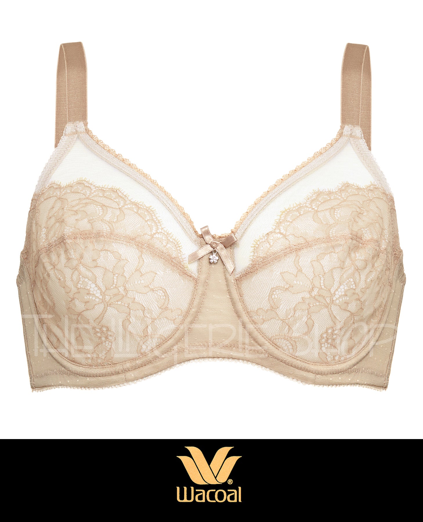 Wacoal 855186 Retro Chic Full Figure Underwire Bra