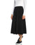29" Lined Flare Yoke Skirt Black